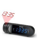 Clock-Radio FM Denver Electronics CPR-700 Black | Tienda24 Tienda24.eu