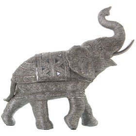 Figurine Décorative Alexandra House Living Argenté Plastique Eléphant 18 x 40 x 36 cm de Alexandra House Living, Pièces de co...