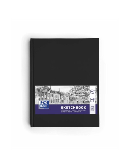 Blocco da disegno Oxford Nero A4 da Oxford, Fogli da disegno sfusi - Ref: S8414617, Precio: €12.02, Descuento: %