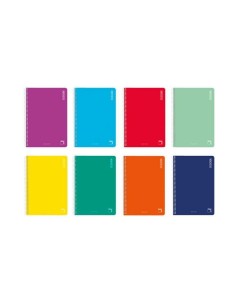 Notebook Oxford Europeanbook 5 & You Multicolour A5 120 Sheets (5 Units) | Tienda24 Tienda24.eu