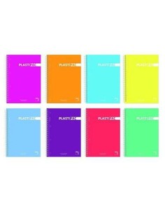 Cahier Pacsa Basic Multicouleur quarto 10 Pièces 80 Volets | Tienda24 Tienda24.eu