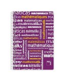 Caderno Pacsa Violeta Din A4 4 Peças 80 Folhas | Tienda24 Tienda24.eu