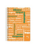 Quaderno Pacsa Arancio Din A4 4 Pezzi 80 Pagine da Pacsa, Blocchi spiralati - Ref: S8414673, Precio: €13.01, Descuento: %