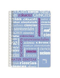 Quaderno Pacsa Din A4 4 Pezzi 80 Pagine da Pacsa, Blocchi spiralati - Ref: S8414674, Precio: 11,57 €, Descuento: %