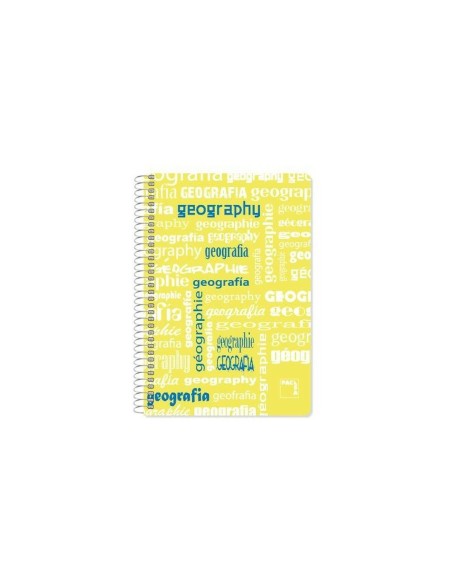 Cuaderno Pacsa Amarillo Multicolor Din A4 4 Piezas 80 Hojas | Tienda24 Tienda24.eu