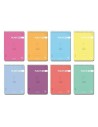 Set of exercise books Pacsa Plastipac 5 Pieces Multicolour Din A4 80 Sheets | Tienda24 Tienda24.eu