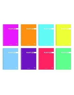 Quaderno Pacsa Plastipac Multicolore Quarto 5 Pezzi 80 Pagine da Pacsa, Blocchi spiralati - Ref: S8414690, Precio: €11.91, De...