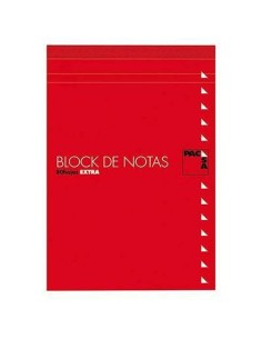 Bloc de Notas ENRI Rojo 1/8 80 Hojas 4 mm (10 Unidades) | Tienda24 Tienda24.eu