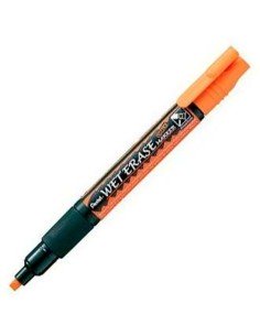 Pennarelli a gesso liquido Pentel Wet Erase Arancio (12 Pezzi) da Pentel, Marcatori cancellabili a secco e liquidi - Ref: S84...