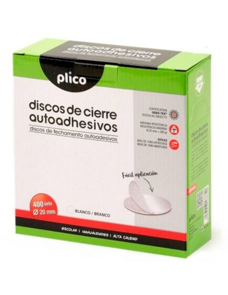 Adhesives PLICO 400 Pieces Black | Tienda24 Tienda24.eu