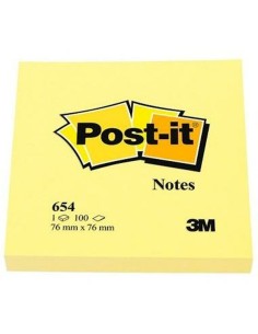 Notas Adhesivas Post-it 70071392834 Amarillo A7 Estándar (50 Unidades) | Tienda24 Tienda24.eu