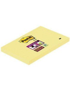 Note Adesive Post-it CANARY YELLOW 7,6 X 12,7 cm Giallo (76 x 127 mm) (12 Unità) da Post-it, Blocchetti memo adesivi - Ref: S...