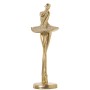 Decorative Figure Alexandra House Living Golden Acrylic Plastic Melamin Ballerina 10 x 10 x 30 cm by Alexandra House Living, ...