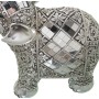 Figurine Décorative Alexandra House Living Argenté Plastique Eléphant 13 x 22 x 30 cm Miroirs de Alexandra House Living, Pièc...