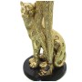 Figura Decorativa Alexandra House Living Dorado Plástico Africana Pantera 11 x 13 x 38 cm de Alexandra House Living, Coleccio...