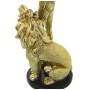 Figura Decorativa Alexandra House Living Dourado Plástico Leão Africana 13 x 17 x 38 cm de Alexandra House Living, Colecionáv...