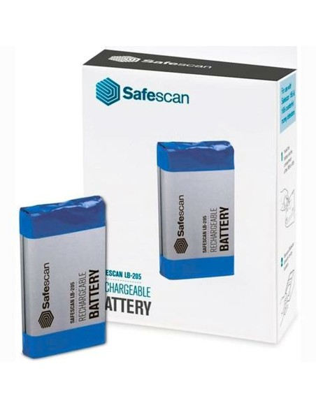 Batería recargable Safescan LB-205 Azul | Tienda24 Tienda24.eu