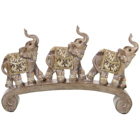 Deko-Figur Alexandra House Living Gold Acryl Kunststoff Melamine Elefant 26 x 5 x 16 cm von Alexandra House Living, Sammlerst...