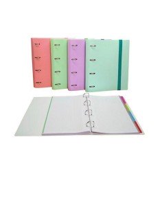 Archivador de Palanca Safta In Bloom Multicolor A4 | Tienda24 Tienda24.eu