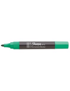 Permanent marker Sharpie M15 Green 12 Pieces by Sharpie, Permanent Markers & Marker Pens - Ref: S8417502, Price: 11,72 €, Dis...