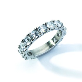 Anel feminino Pandora SIMPLE SPARKLING BAND - RING - SIZE 58 | Tienda24 - Global Online Shop Tienda24.eu