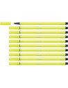 Feutres Stabilo Pen 68 Fluorescent Jaune (10 Pièces) | Tienda24 Tienda24.eu