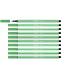 Felt-tip pens Stabilo Pen 68 Green (10 Pieces) | Tienda24 Tienda24.eu