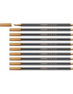 Feutres Stabilo Pen 68 Bleu (10 Pièces) | Tienda24 Tienda24.eu