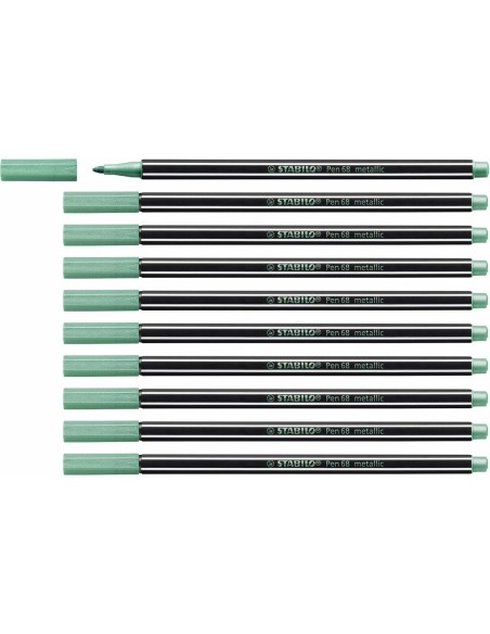 Rotuladores Stabilo Pen 68 metallic (10 Peças) | Tienda24 Tienda24.eu