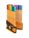 Set de Rotuladores Stabilo Point 88 Estuche Multicolor | Tienda24 Tienda24.eu