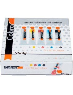 Malerei-Set Talens Cobra Ölgemälde Bunt 40 ml von Talens Cobra, Farben - Ref: S8418251, Preis: €19.17, Rabatt: %