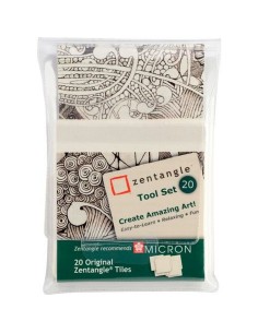 Zeichenpapier Talens Sakura Zentangle Weiß 20 Stücke von Talens Sakura, Zeichenpapier - Ref: S8418328, Preis: 18,07 €, Rabatt: %