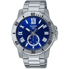 Montre Homme Casio COLLECTION Argenté (Ø 45 mm) de Casio, Montres bracelet - Réf : S7255263, Prix : 93,35 €, Remise : %