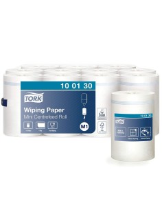 Paper napkin Tork 64152 White Green (15 Units) | Tienda24 Tienda24.eu