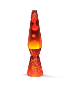 Lámpara de Lava iTotal Rojo Naranja Cristal Plástico 40 cm de iTotal, Lámparas de lava - Ref: S8418589, Precio: 22,46 €, Desc...