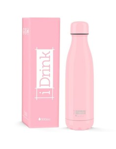 Garrafa Térmica iTotal Cor de Rosa Aço inoxidável 500 ml de iTotal, Termos - Ref: S8418598, Precio: 15,84 €, Descuento: %