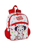 School Bag Pets Dalmatian 26 x 21 x 9 cm | Tienda24 Tienda24.eu