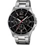 Montre Homme Casio Argenté Noir (Ø 43,5 mm) de Casio, Montres bracelet - Réf : S7260228, Prix : 100,51 €, Remise : %