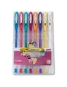 Set de Bolígrafos Uni-Ball Rollerball Signo Angelic Colour UM-120AC Multicolor 0,45 mm | Tienda24 Tienda24.eu