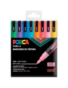 Marker POSCA PC-1MR metall grün (6 Stück) | Tienda24 Tienda24.eu