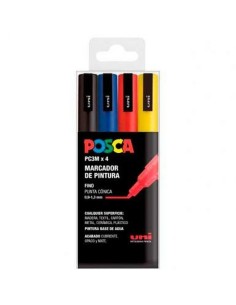 Conjunto de Marcadores POSCA PC-3M Multicolor de POSCA, Materiais de desenho - Ref: S8418985, Precio: €13.19, Descuento: %