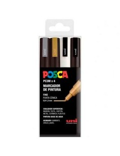 Set de Marcadores Uni-Ball Posca Mania PC-1MR Multicolor | Tienda24 Tienda24.eu