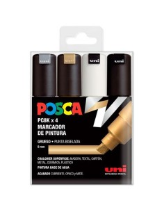 Set di Pennarelli POSCA PC-5M GSWB Multicolore da POSCA, Materiali da disegno - Ref: S8418990, Precio: €19.90, Descuento: %