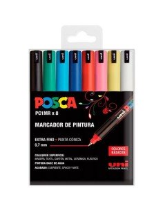 Set di Pennarelli POSCA PC-1MR Multicolore da POSCA, Materiali da disegno - Ref: S8418997, Precio: €21.76, Descuento: %