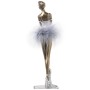 Decorative Figure Alexandra House Living White Silver Acrylic Plastic Melamin Ballerina by Alexandra House Living, Collectabl...