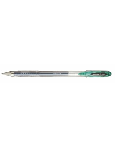 Boligrafo de tinta líquida Uni-Ball Sparkling UM-120SP Verde 0,5 mm (12 Piezas) | Tienda24 Tienda24.eu