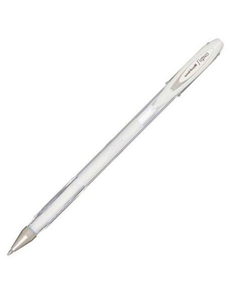 stylo à encre liquide Uni-Ball Rollerball Signo Angelic Colour UM-120AC Blanc 0,45 mm (12 Pièces) | Tienda24 Tienda24.eu