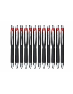 stylo à encre liquide Uni-Ball Rollerball Jetstream SXN-210 Rouge 1 mm (12 Pièces) de Uni-Ball, Stylos à bille à encre liquid...