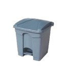 Rubbish bin Grey Plastic Rectangular 30 L | Tienda24 Tienda24.eu