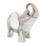 Figura Decorativa Alexandra House Living Branco Cerâmica Elefante Prateado 12 x 25 x 22 cm de Alexandra House Living, Colecio...